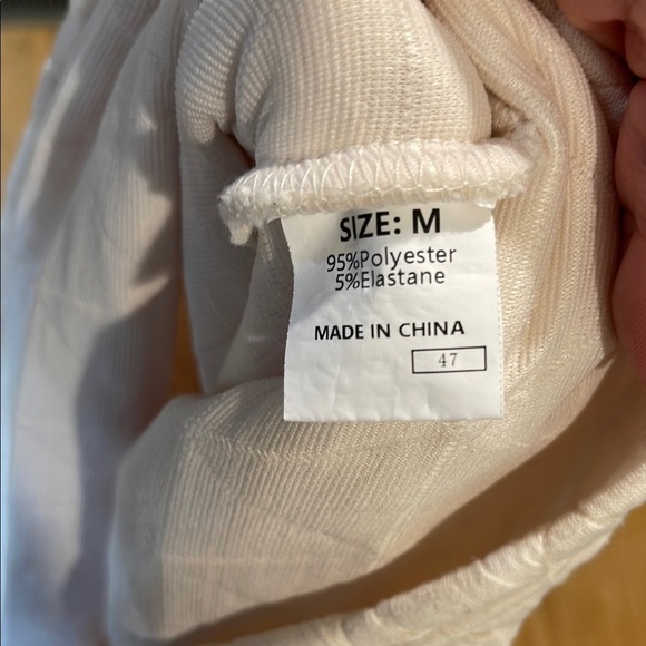 Cozy Cream Quilted Lounge Set - Picture 9 of 12